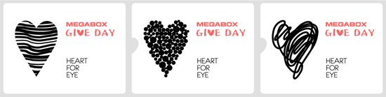 구호, HEART FOR EYE with Megabox 캠페인